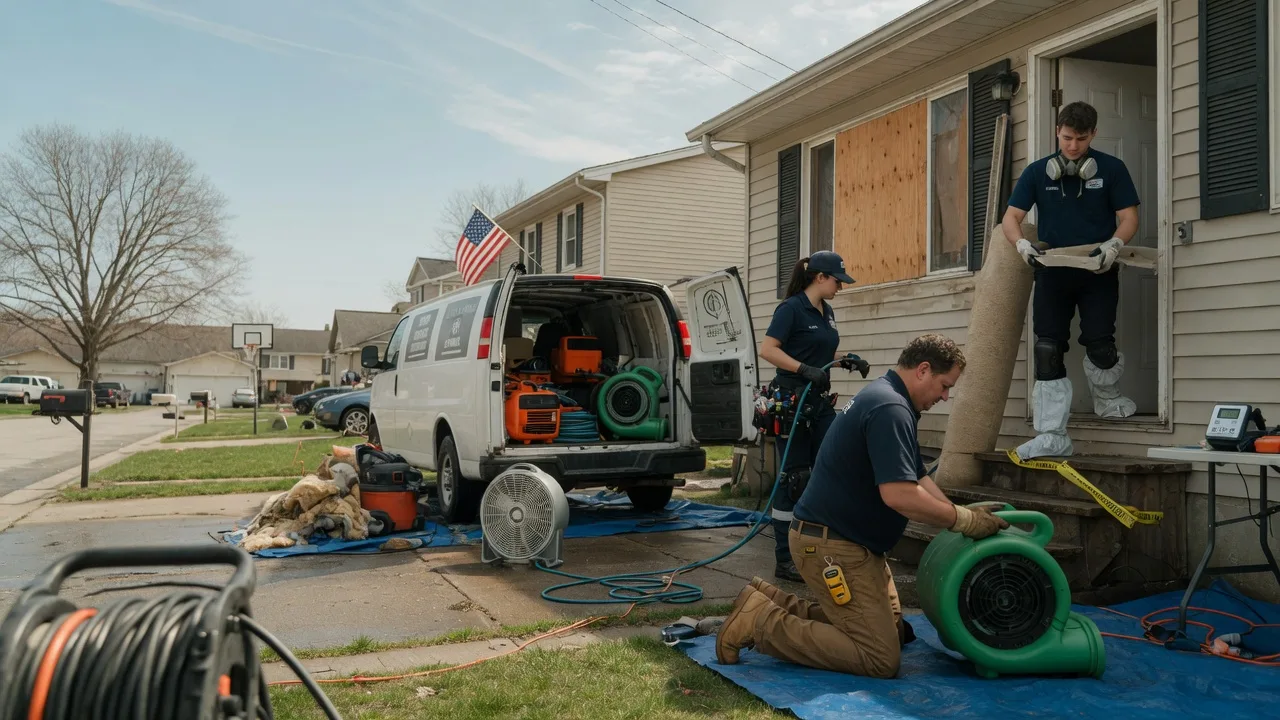 Water Damage Restoration in Huntingtown, MD near me